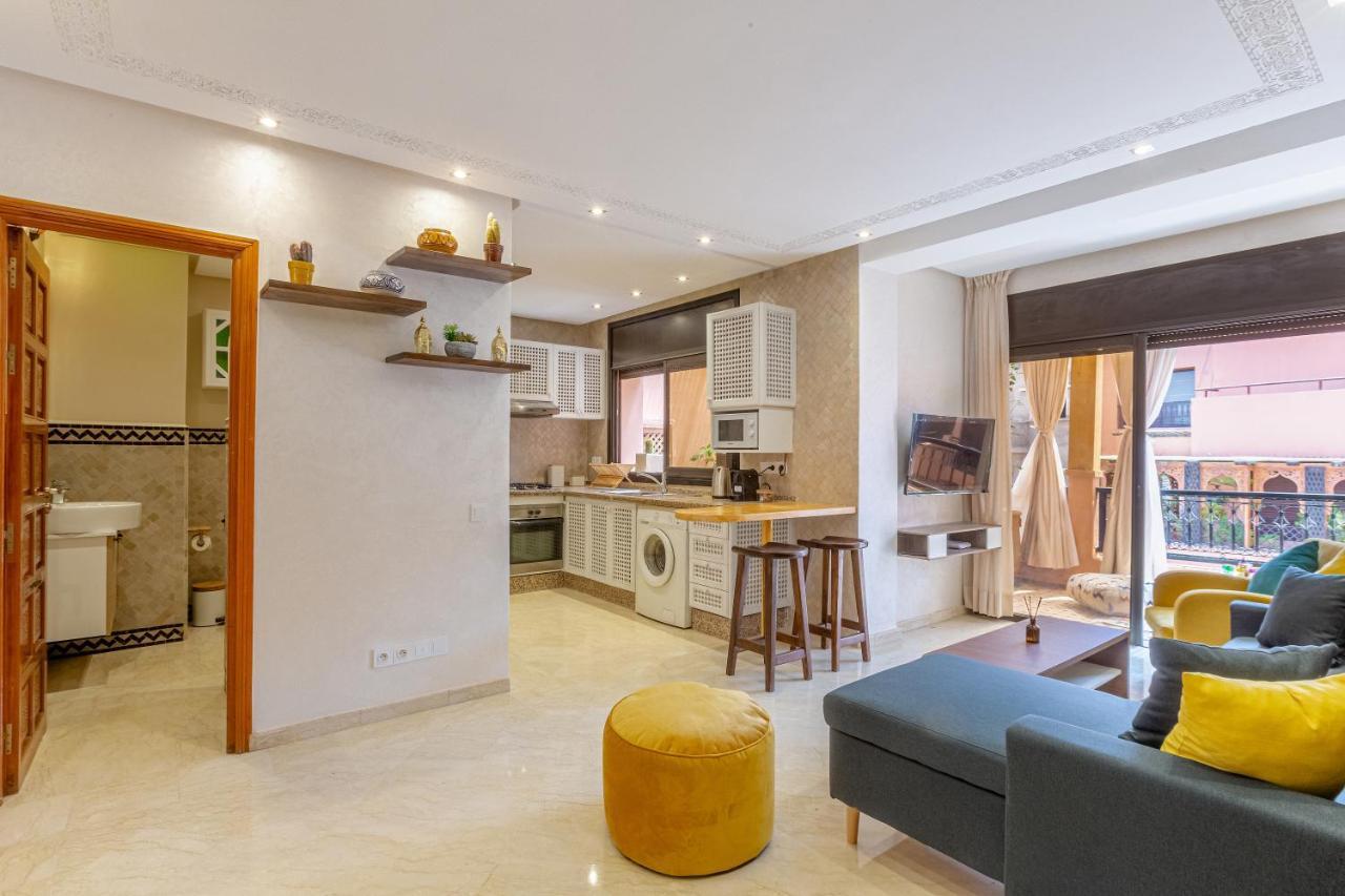 Le Palmier - Appartement Authentique A Gueliz Марракеш Екстер'єр фото