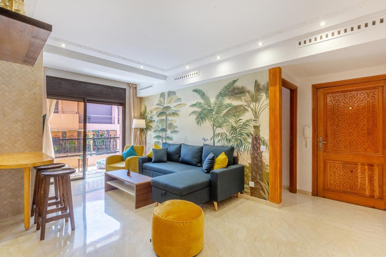 Le Palmier - Appartement Authentique A Gueliz Марракеш Екстер'єр фото