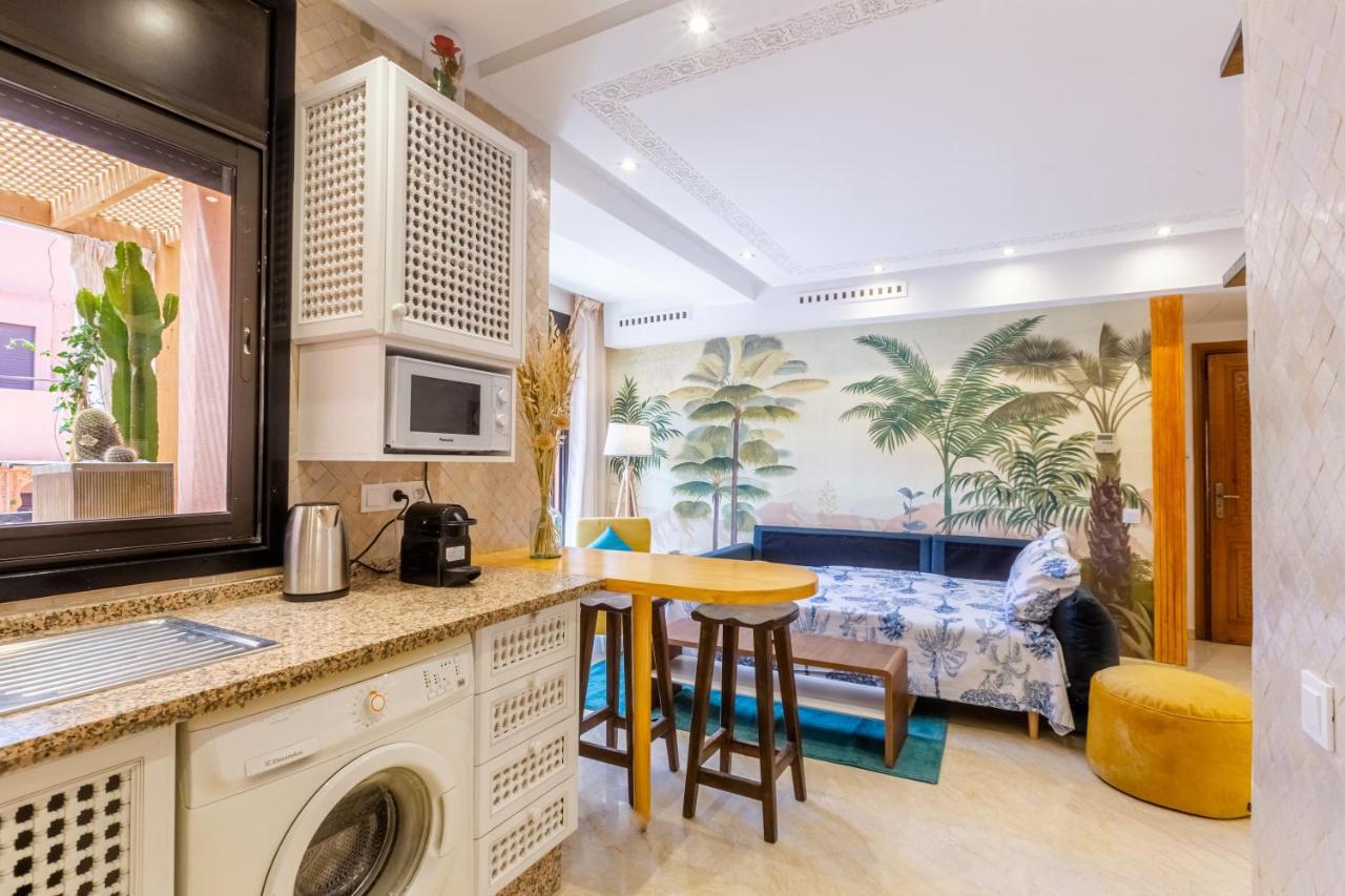 Le Palmier - Appartement Authentique A Gueliz Марракеш Екстер'єр фото