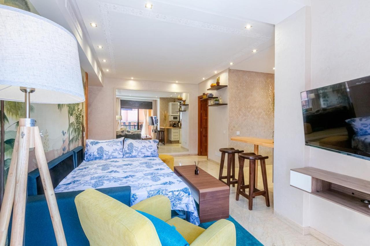 Le Palmier - Appartement Authentique A Gueliz Марракеш Екстер'єр фото