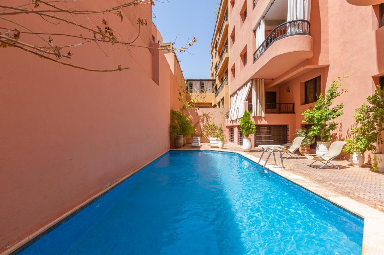 Le Palmier - Appartement Authentique A Gueliz Марракеш Екстер'єр фото